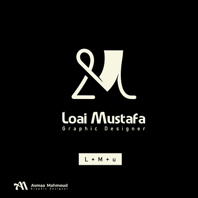 Option4: L + M logo branding calligraphy logo design font illustration illustrator logo typography ui vector