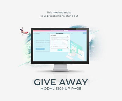 MODAL SIGNUP ui ux