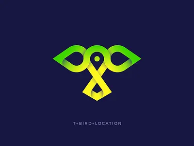 T Logo Bird Logo app logo bird logo branding creative logo design gradient logo graphic design icon letter mark location logo logo logodesign modern logo print t logo t shirt typography usa vector
