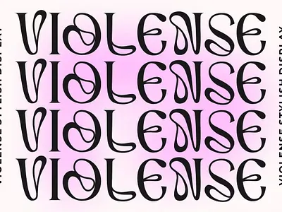 Violense - Stylish Display Font calligraphy display display font font font awesome font family fonts fonts collection free fonts hand lettering lettering sans serif sans serif font sans serif typeface script serif serif font type typedesign typeface