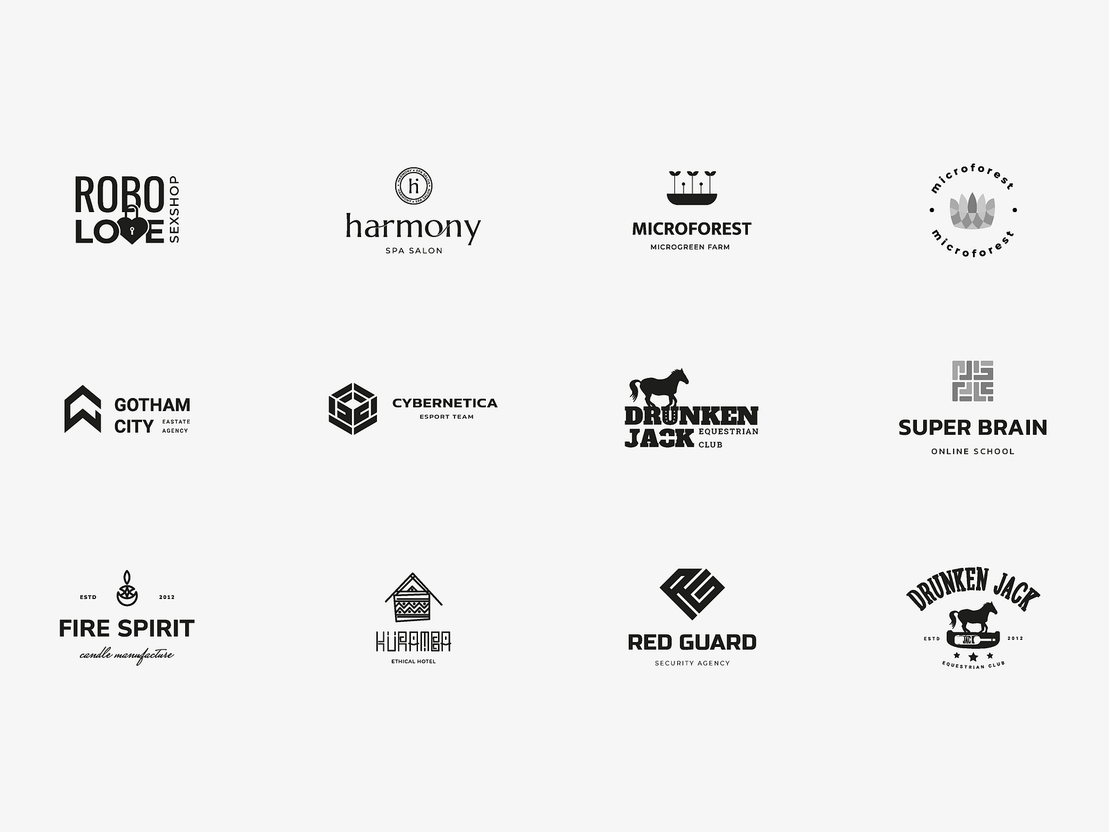 Logos | Logo design | Logofolio | Лого | Логофолио by Ala Kovacs on ...