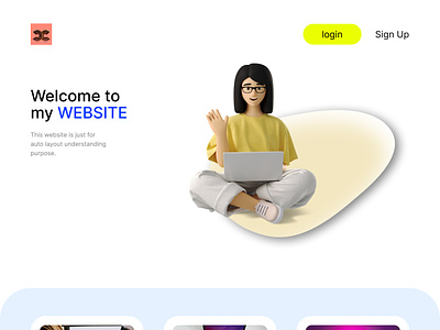 Responsive Web UI animation designer figma graphic design responsive responsive design tab view ui ui design web view