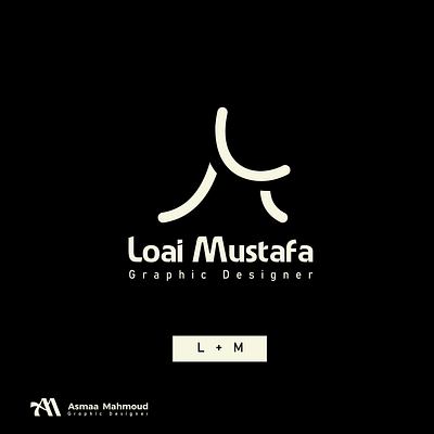 Option6: L + M logo branding calligraphy logo design font illustration illustrator logo typography ui vector