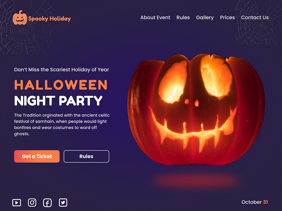 Halloween Invite Design designs, themes, templates and downloadable