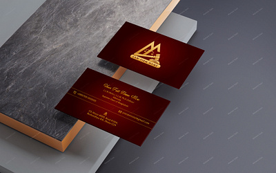 Elegant Visiting Card Design. design graphic design