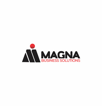 Logo Design; Magna Business Solutions branding design graphic design logo