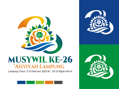 Logo Musywil 'Aisyiyah Lampung ke-26 (Lampung Timur) design event graphic design icon illustration logo vector