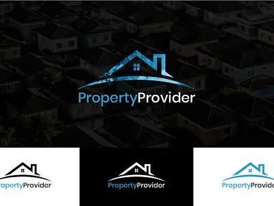 PropertyProvider | Logo Design | Brand Identity brand design brand identity branding design graphic design illustration logo minimal logo monogram logo stationary design