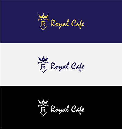 Royal Cafe Logo Design | Brand Design | Brand Identity brand design brand identity branding design graphic design illustration logo minimal logo monogram logo stationary design