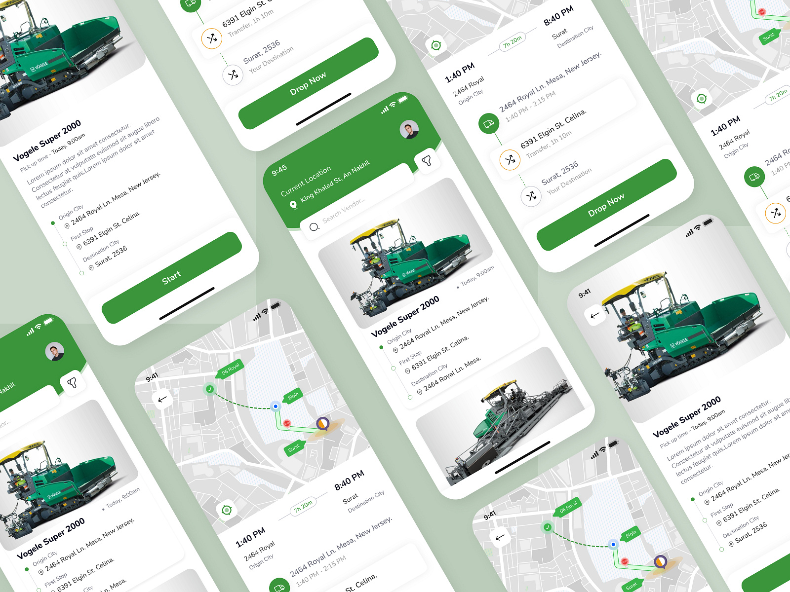 Harvester Mobile Application by Tushar vaghasiya on Dribbble