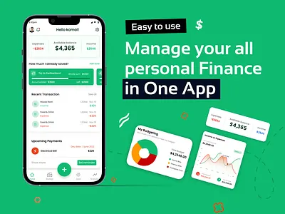 Personal Finance App Design app design app landing page case study finance app design graphic design personal finance app design ui ux ux design