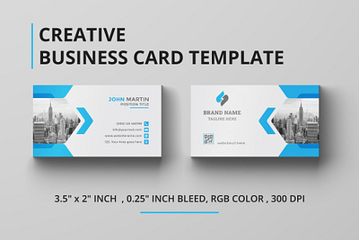 Creative Business Card Template business branding