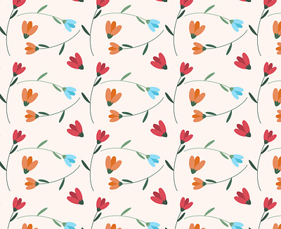 Beautiful pattern with summer flowers. background beautiful branding flowers graphic design pattern textile vector wallpaper web