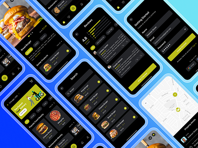 Food delivery App application apps design ui