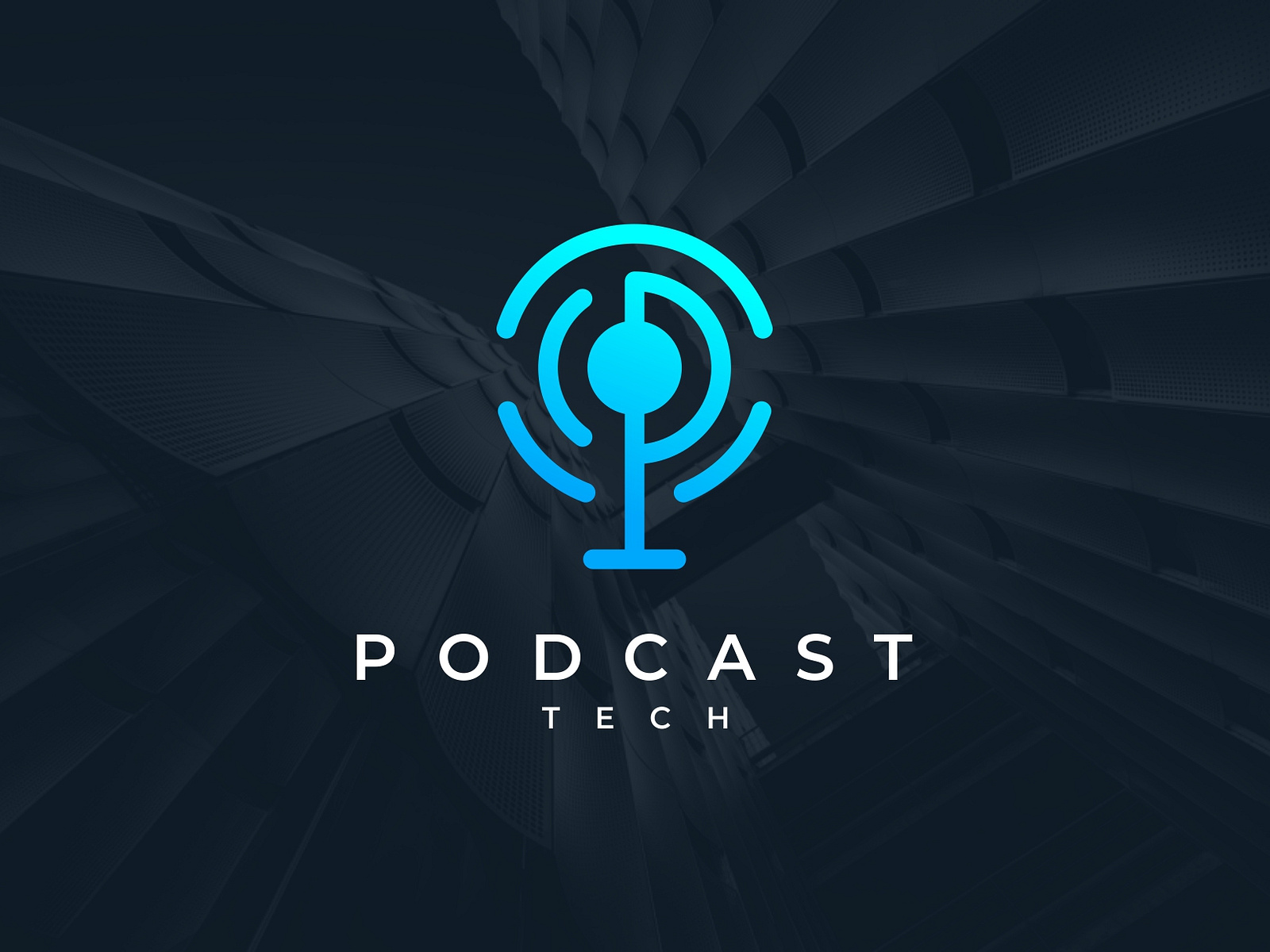 Podcast Microphone Technology Logo by Sore_studios on Dribbble