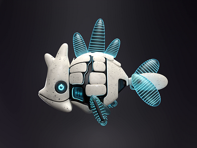 Robot Fish 3D model