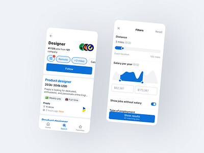 Filters filters joboffer jobs product design search ui vacancies