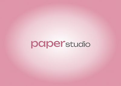 PAPER STUDIO BRAND IDENITY branding design figma graphic design logo