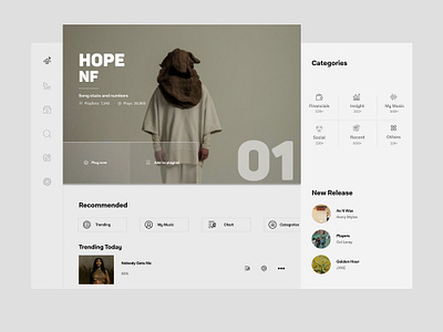 Waavy Player design graphic design music player ui ux web design