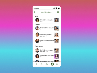Notifications 049 app dailyui design notification ui ux