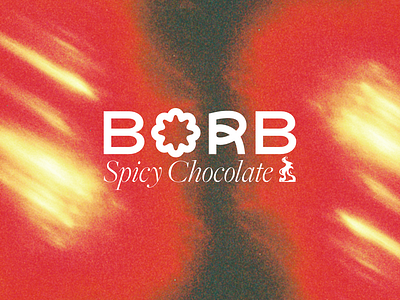 Borb spicy chocolate acid aciddesign art borb branding chocolate edgy edgydesign font gradient logo picture spicy zrix