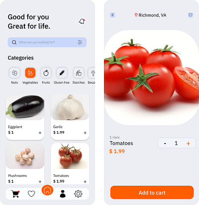 Food delivery app design figma mobile app mobile app design mobile design ui ux