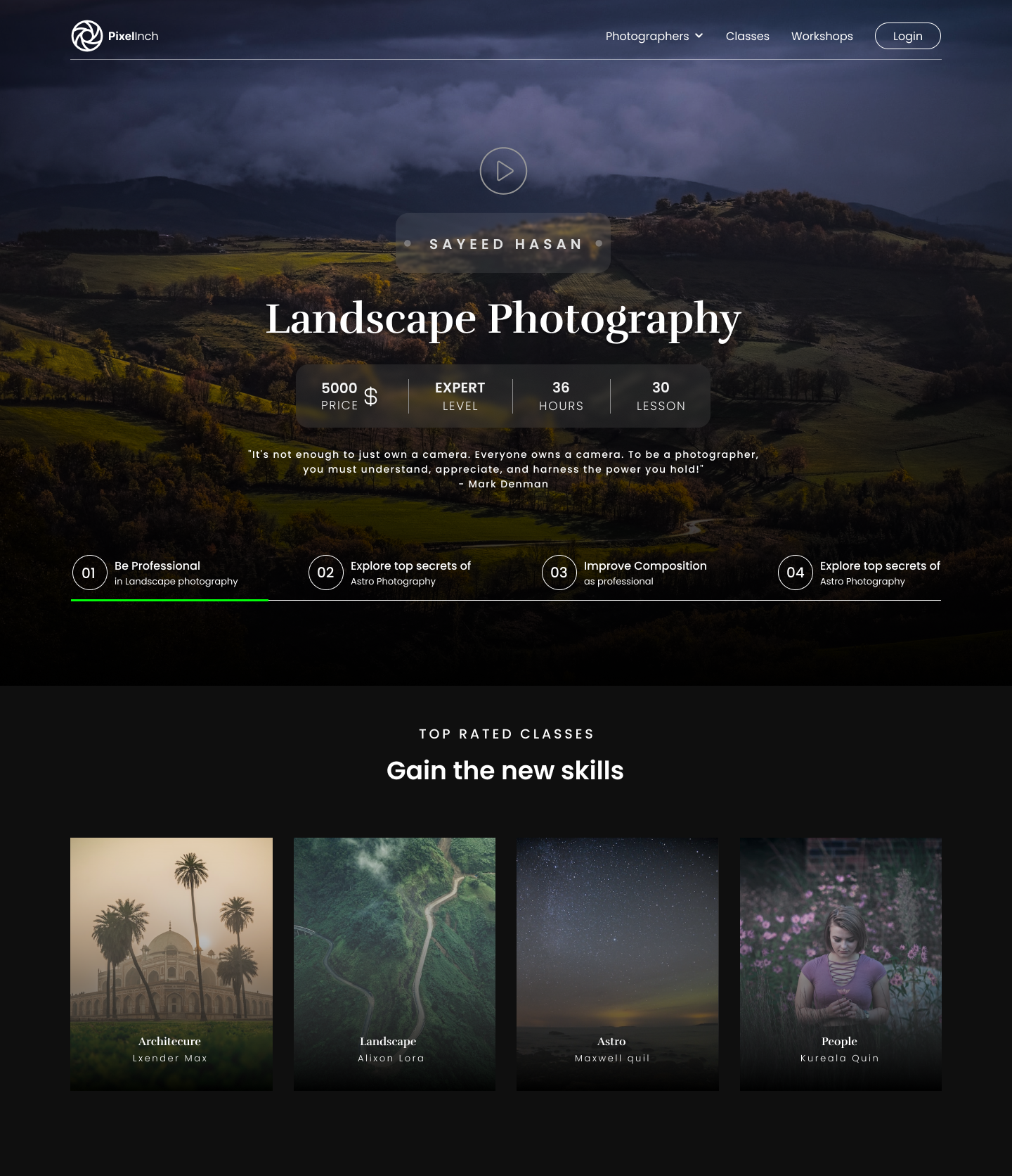 Daily UI Challenge-4 Landing Page Design 2023 cleanui dail daily ui dailyui01 dailyui3 design illustration new photography travel travel landing page trends tutorial website ui ui challenge ux website webui