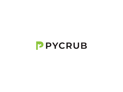 Pycrub Logo creative logo letter p logo natural logo r logo
