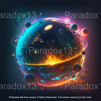Space Planet astronaut cosmos design earth galaxy illustration planet solar space stars system universe