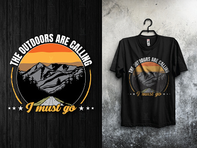 Outdoor T Shirt Design designs, themes, templates and downloadable graphic  elements on Dribbble