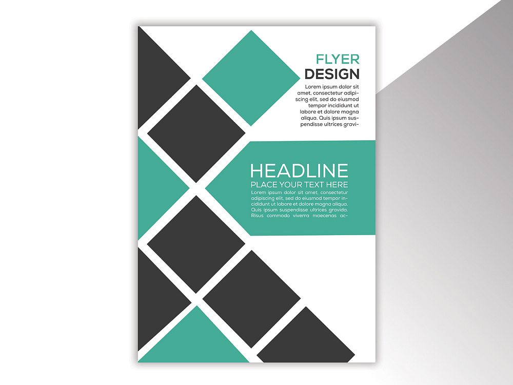 Vector Template In A4 Size designs, themes, templates and downloadable