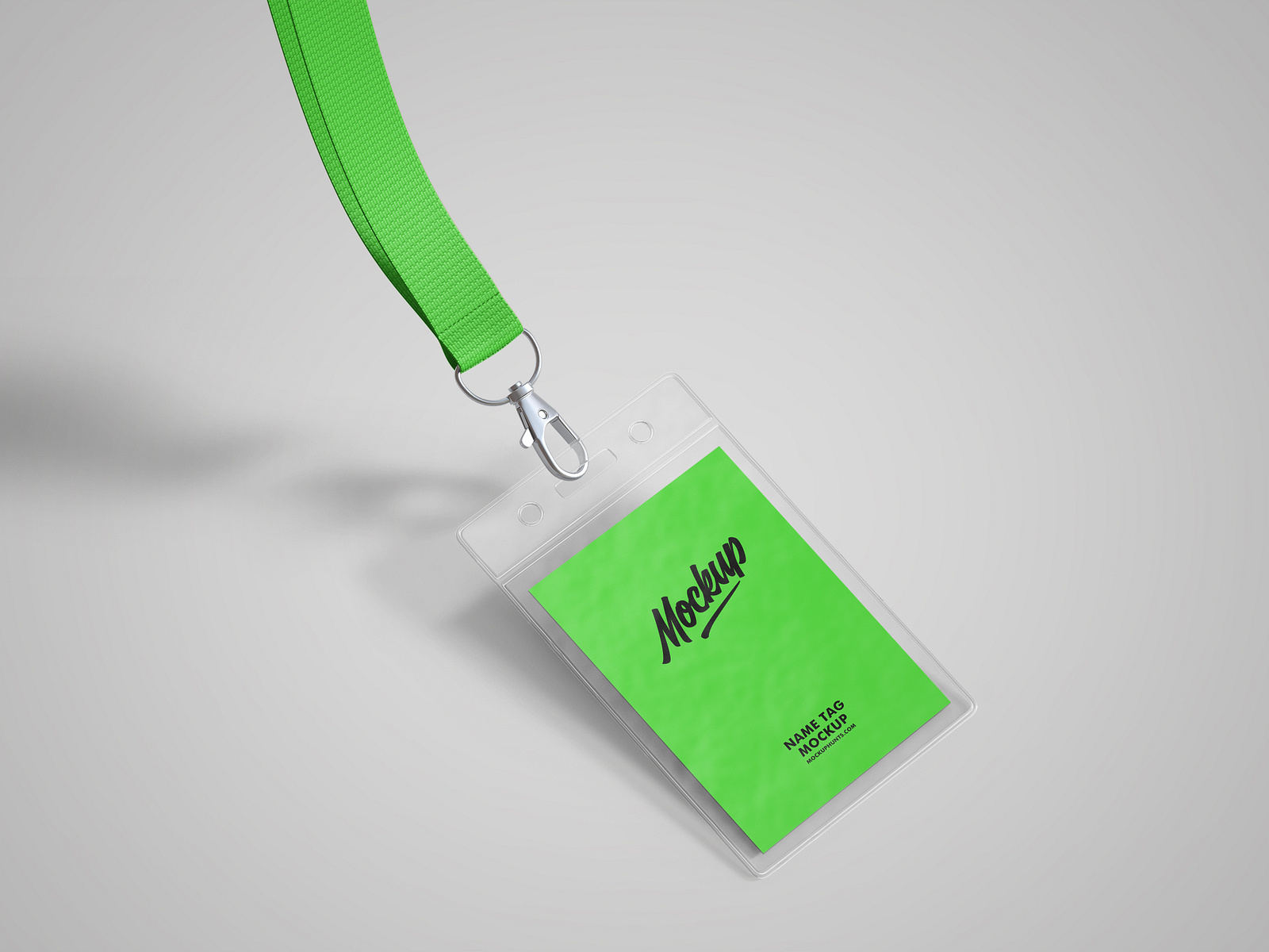 Free Name Tag Mockup by Mockup Hunts on Dribbble