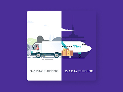 eShipper x Rivo Ad air shipping canada eshipper logistics rivo shipping