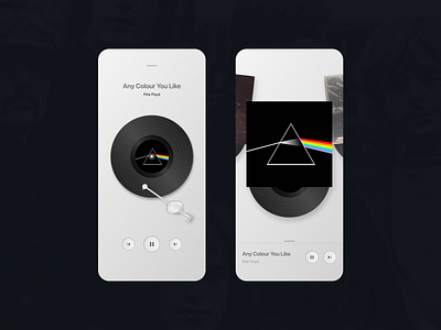Music App Concept app design classic clean concept design dofight graphic design idea light minimalism mobile app modern mp3 music music player player ui ux