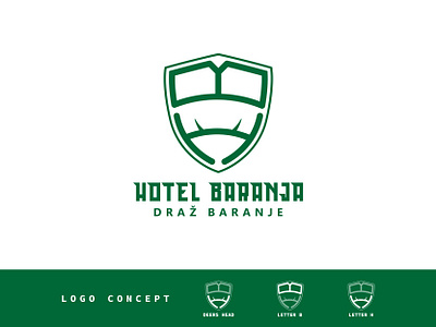 Hotel logo design with HB letter mark @adobe illustrator brand identity creative logo graphic design hb letter logo design hotel logo design lettermark logo lettermarklogodesign logo logo design