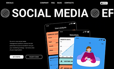 Social-analytics-website-interaction branding build dailyui design designdrug figma illustration logo ui ux watchmegrow