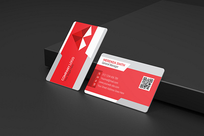 Business Card Template Design design