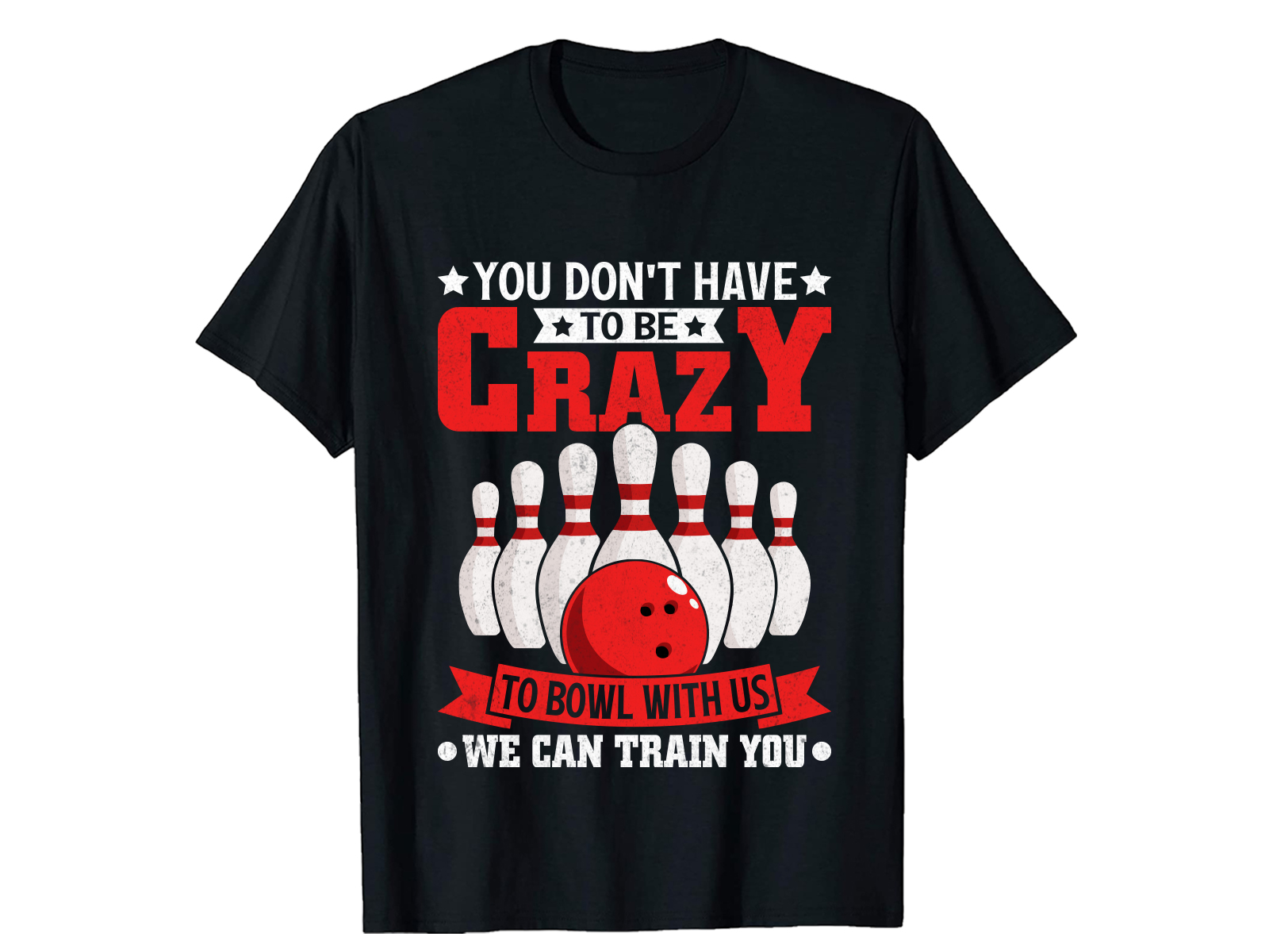 Bowling T Shirt Design designs themes templates and downloadable