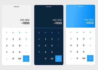 Calculator App- #DailyUI branding daily dailyui design ui illustration ui