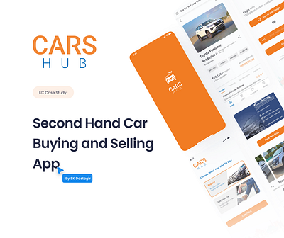 Car Buying And Selling App Design design illustration ui web website