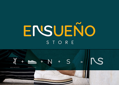 ENSUEÑO STORE brand design branding graphic design illustration logo logomaker logotipo redesign store ui