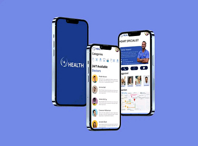 Health Mobile app healthcare mobile app ui ux design