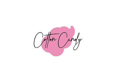 Cotton Candy - Approved Logo branding graphic design logo