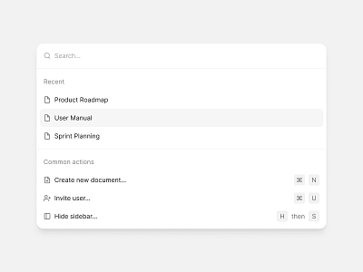 Search component design ui ux