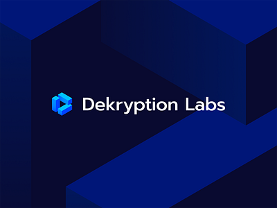 Dekryption Labs - logo and logo guide agency blockchain brand branding consulting crypto decryption defi design gaming graphic design guide identity logo logo design logodesign logotype metaverse nft web3
