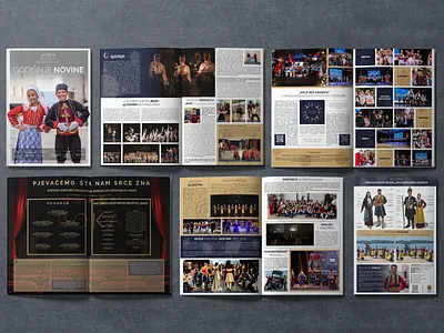Annual Newspaper design annual newspaper app branding design graphic design icon illustration logo ui vector web