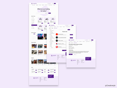 Craigslist Redesign design illustration landing page ui ux