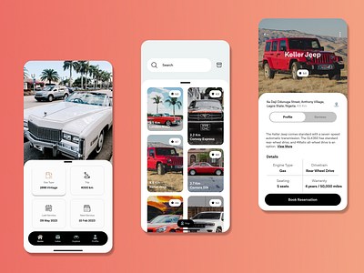 Motor Seeker car mobile design mobile designer motor ui ui designer ux