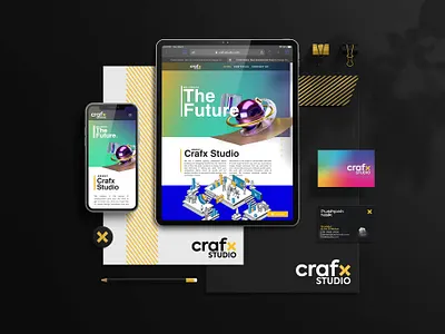 CRAFX Rebranding agency branding corporate logo craft logo crafting logo crafx studio design agency graphic design logo multinational logo rebranding