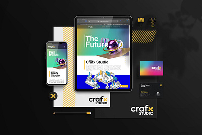 CRAFX Rebranding agency branding corporate logo craft logo crafting logo crafx studio design agency graphic design logo multinational logo rebranding